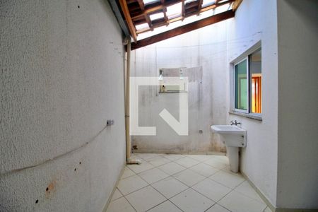 Área de Serviço de apartamento à venda com 2 quartos, 48m² em Vila Guiomar, Santo André