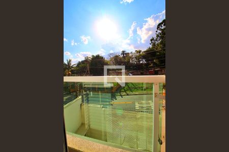 Varanda do Quarto Suíte de apartamento à venda com 2 quartos, 48m² em Vila Guiomar, Santo André