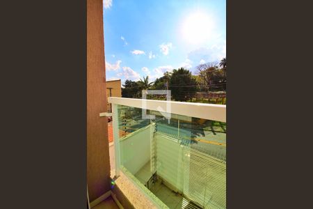 Varanda do Quarto Suíte de apartamento à venda com 2 quartos, 48m² em Vila Guiomar, Santo André