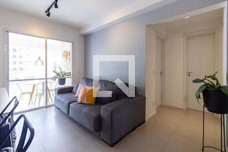 Sala de apartamento à venda com 2 quartos, 76m² em Centro, São Paulo