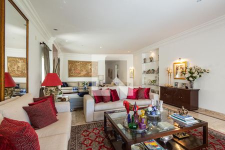 Sala de Estar de casa à venda com 5 quartos, 690m² em Jardim Leonor, São Paulo