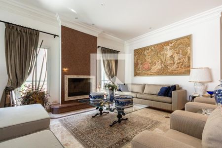 Sala de Estar de casa à venda com 5 quartos, 690m² em Jardim Leonor, São Paulo