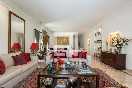 Sala de Estar de casa à venda com 5 quartos, 690m² em Jardim Leonor, São Paulo