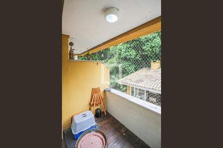 varanda de casa de condomínio à venda com 3 quartos, 172m² em Tristeza, Porto Alegre
