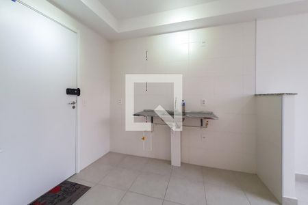 Cozinha / Sala de apartamento para alugar com 1 quarto, 27m² em Cambuci, São Paulo