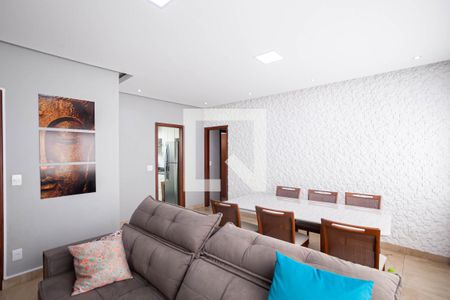 Sala de apartamento à venda com 3 quartos, 78m² em Palmares, Belo Horizonte