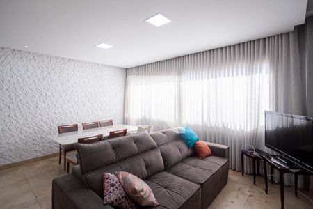 Sala de apartamento à venda com 3 quartos, 78m² em Palmares, Belo Horizonte