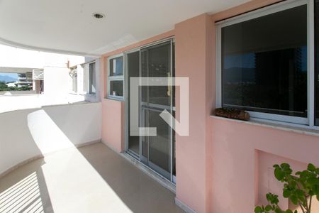 Varanda da Sala de apartamento para alugar com 3 quartos, 92m² em Recreio dos Bandeirantes, Rio de Janeiro