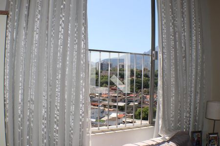 Vista da sala de apartamento à venda com 3 quartos, 85m² em Taquara, Rio de Janeiro