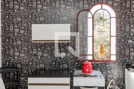 Cozinha de casa para alugar com 1 quarto, 50m² em Jardim Aeroporto, São Paulo