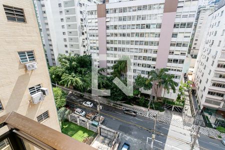 Vista da Varanda de apartamento para alugar com 1 quarto, 50m² em Jardim Paulista, São Paulo