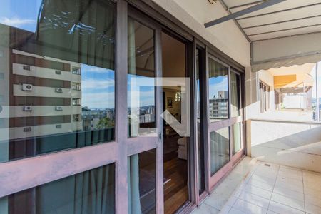 Varanda da Sala  de apartamento à venda com 3 quartos, 108m² em Bela Vista, Porto Alegre