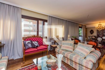 Sala  de apartamento à venda com 3 quartos, 108m² em Bela Vista, Porto Alegre