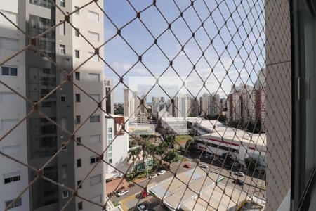 Vista da sala de apartamento para alugar com 2 quartos, 51m² em Jardim Goiás, Goiânia