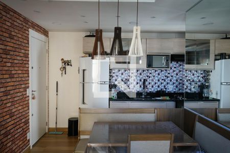 Sala/Cozinha de apartamento para alugar com 2 quartos, 45m² em Bom Retiro, São Paulo