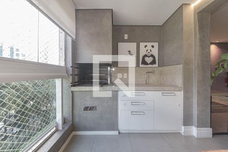 Varanda da Sala de apartamento à venda com 3 quartos, 126m² em Vila Gertrudes, São Paulo