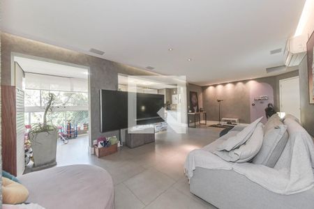 Sala de apartamento à venda com 3 quartos, 126m² em Vila Gertrudes, São Paulo