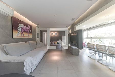 Sala de apartamento à venda com 3 quartos, 126m² em Vila Gertrudes, São Paulo