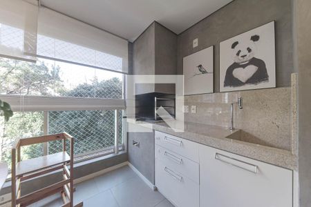 Varanda da Sala de apartamento à venda com 3 quartos, 126m² em Vila Gertrudes, São Paulo