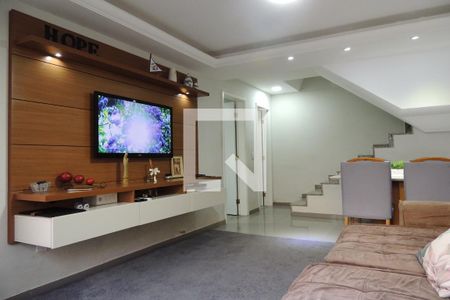 Sala de casa de condomínio à venda com 3 quartos, 181m² em Jacarepaguá, Rio de Janeiro