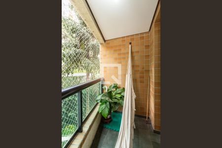 Varanda da Sala de apartamento à venda com 2 quartos, 70m² em Vila Andrade, São Paulo