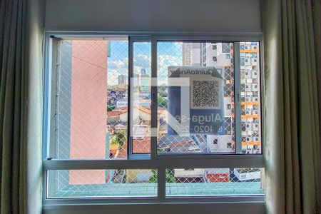 Apartamento para alugar com 48m², 1 quarto e 2 vagas Apartamento para alugar com 48m², 1 quarto e 2 vagasPlaca instalada na Janela