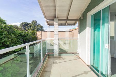 Varanda da Suíte 1 de casa para alugar com 5 quartos, 350m² em Jardim Guapira, São Paulo