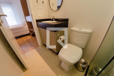 Apartamento para alugar com 40m², 1 quarto e 1 vaga Apartamento para alugar com 40m², 1 quarto e 1 vagaBanheiro