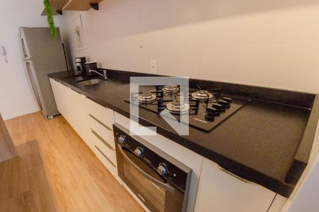 Cozinha de apartamento para alugar com 1 quarto, 40m² em Centro, Florianópolis