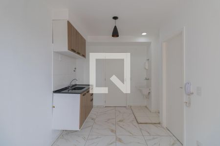 Sala/Cozinha/Lavanderia de apartamento para alugar com 1 quarto, 24m² em Paraíso do Morumbi, São Paulo