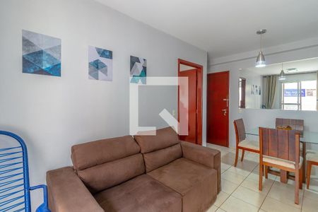 Sala de Estar de apartamento para alugar com 2 quartos, 63m² em Jardim Maria Inês, Aparecida de Goiânia