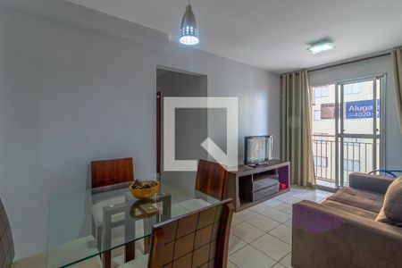 Sala de Estar de apartamento para alugar com 2 quartos, 63m² em Jardim Maria Inês, Aparecida de Goiânia