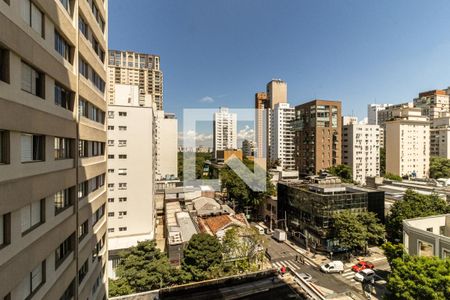 Vista do Quarto 1 de apartamento para alugar com 2 quartos, 50m² em Cerqueira César, São Paulo