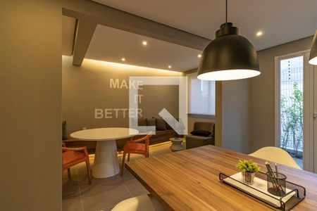 Área comum - We Work de apartamento para alugar com 1 quarto, 29m² em Jardim da Gloria, São Paulo