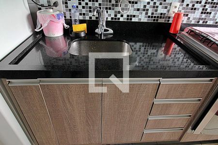 Apartamento para alugar com 47m², 2 quartos e 1 vagaDetalhe cozinha