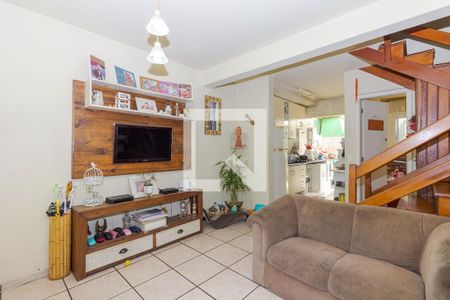 Sala de casa de condomínio à venda com 3 quartos, 77m² em Sarandi, Porto Alegre