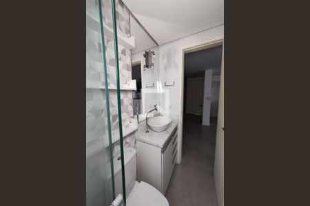 Banheiro  de apartamento para alugar com 1 quarto, 39m² em Vila Rosa, Novo Hamburgo