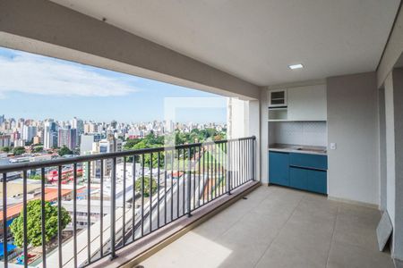 Varanda da Sala de apartamento à venda com 3 quartos, 107m² em Jardim Brasil, Campinas