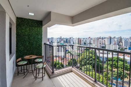 Varanda da Sala de apartamento à venda com 3 quartos, 107m² em Jardim Brasil, Campinas