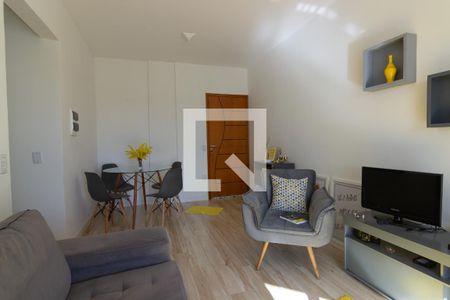 Sala de apartamento à venda com 2 quartos, 60m² em Vila Maria Eugênia, Campinas