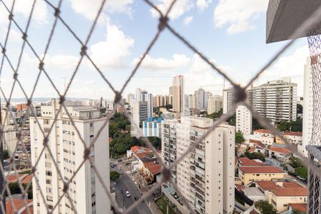Suíte - vista de apartamento para alugar com 1 quarto, 47m² em Vila Anglo Brasileira, São Paulo