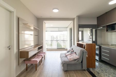 Sala de apartamento para alugar com 1 quarto, 47m² em Vila Anglo Brasileira, São Paulo