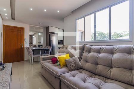 Sala de apartamento à venda com 2 quartos, 108m² em Parque Novo Oratório, Santo André