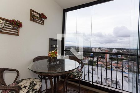 Sala (Varanda) de apartamento para alugar com 2 quartos, 69m² em Boa Vista, Curitiba