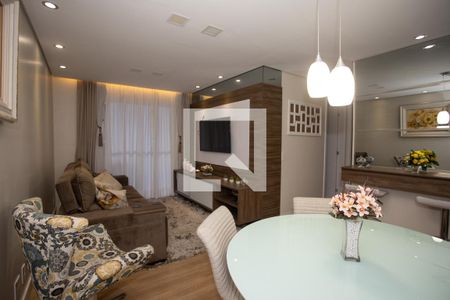 Sala de apartamento para alugar com 2 quartos, 69m² em Boa Vista, Curitiba