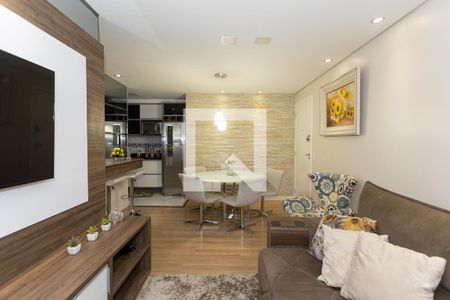 Sala de apartamento para alugar com 2 quartos, 69m² em Boa Vista, Curitiba