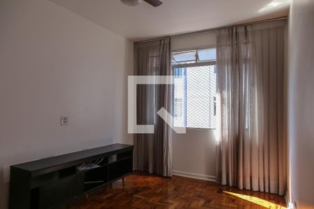 Sala de apartamento para alugar com 2 quartos, 70m² em Embaré, Santos