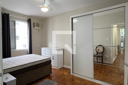 Suíte de apartamento para alugar com 2 quartos, 70m² em Embaré, Santos