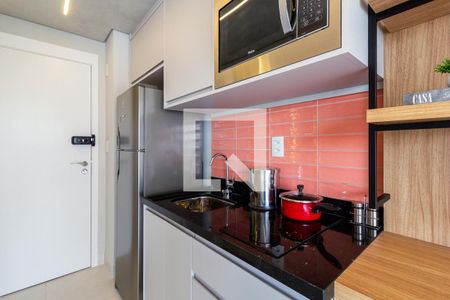 Studio à venda com 25m², 1 quarto e sem vagaCozinha