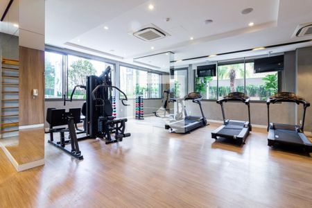 Studio à venda com 25m², 1 quarto e sem vagaAcademia